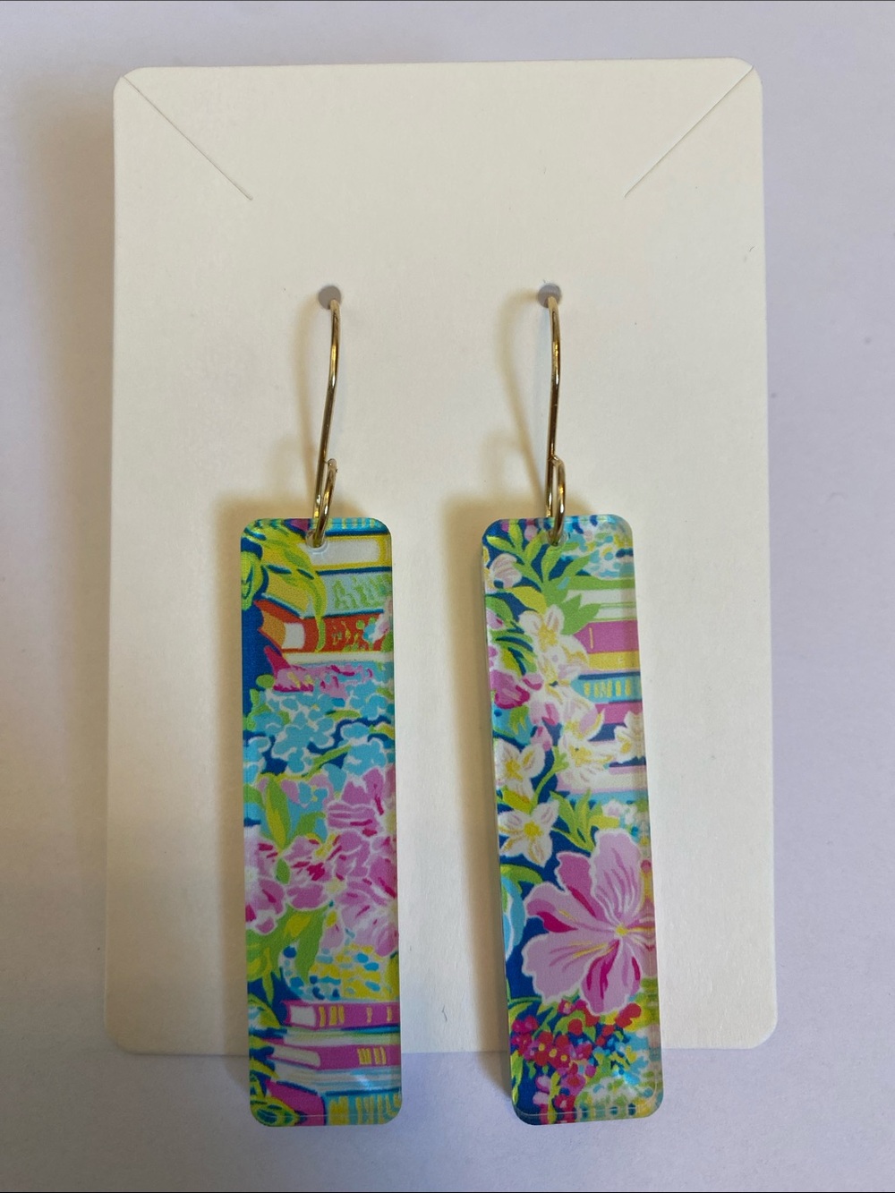 Floral Resin Earrings